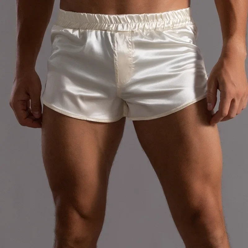 Boxer Shorts Modal - Erkekler Sissy Aro Pantolon Uyku Dipleri