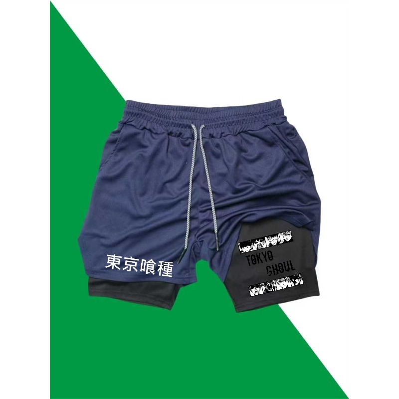 Tokyo Ghoul Baskı 2in1 Koşu Eg - Compression Shorts Athletes incelemesi ve fiyatı
